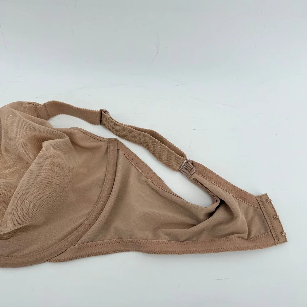 Wacoal 857210 Visual Effects Minimizer Bra Roebuck Nude 44DDD Full Coverage New